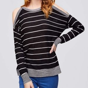 NWT LOFT Cold Shoulder Lightweight Sweater